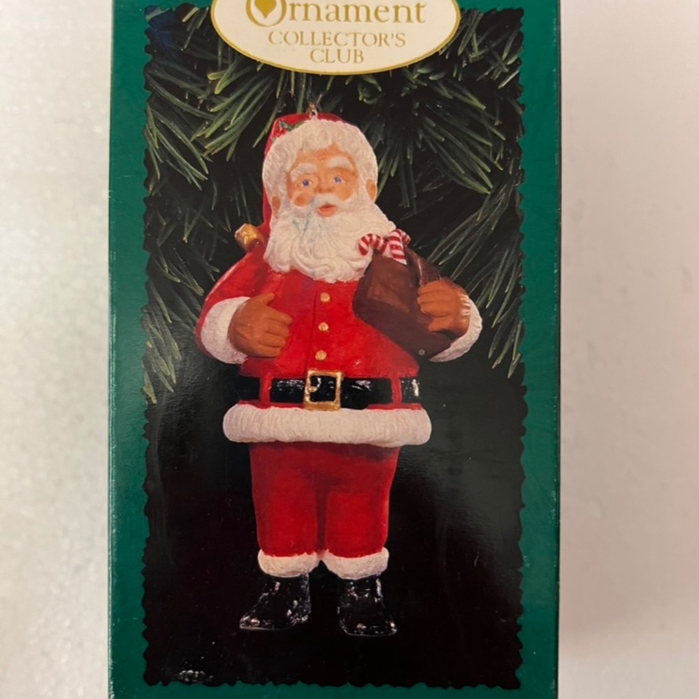 Hallmark Keepsake 1996 Collector's Club Santa